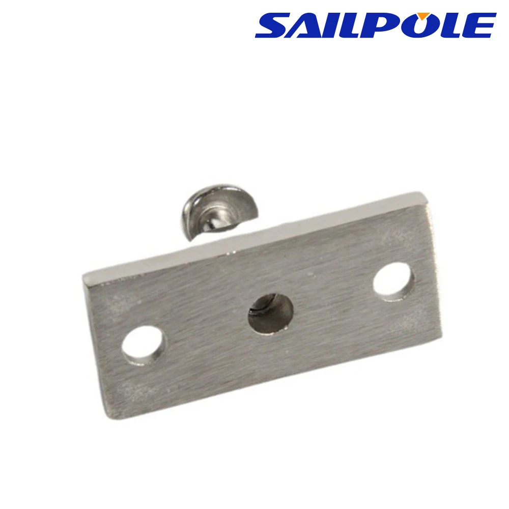 Pyramid Type Boat 316 Marine Stainless Steel Deck Hinges Side Mount Bimini Top Fitting Hardware for Yacht Canopy Tops