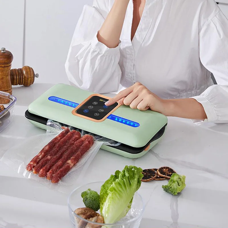 

Electric Automatic Plastic Food Vacuum Sealer Machine Household Use For Fresh Food Storage & Meal Sealing