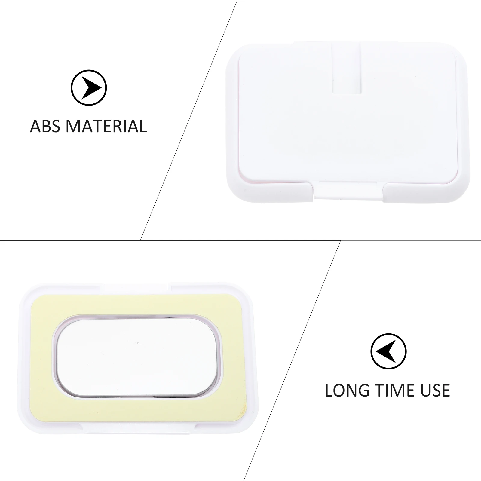 1pc Wipe Warmer Portable Wet Tissue Heating Box Constant Temperature ABS Material Diaper Changing Warm Wipes