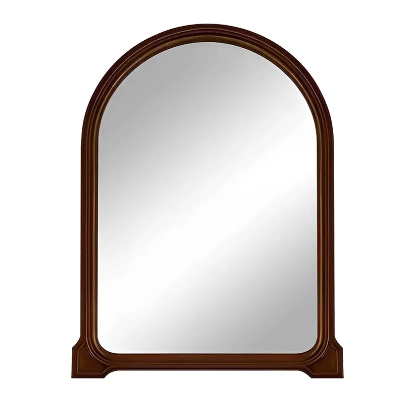 

European French retro bathroom mirror living room corridor wall decorative mirror dining room background wall hanging