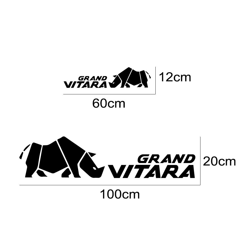 2PCS Car Door Side Stickers For Suzuki Grand Vitara AT MT 4X4 OFF ROAD Sport Stripes Styling Auto Accessories Vinyl Film Decals view 5