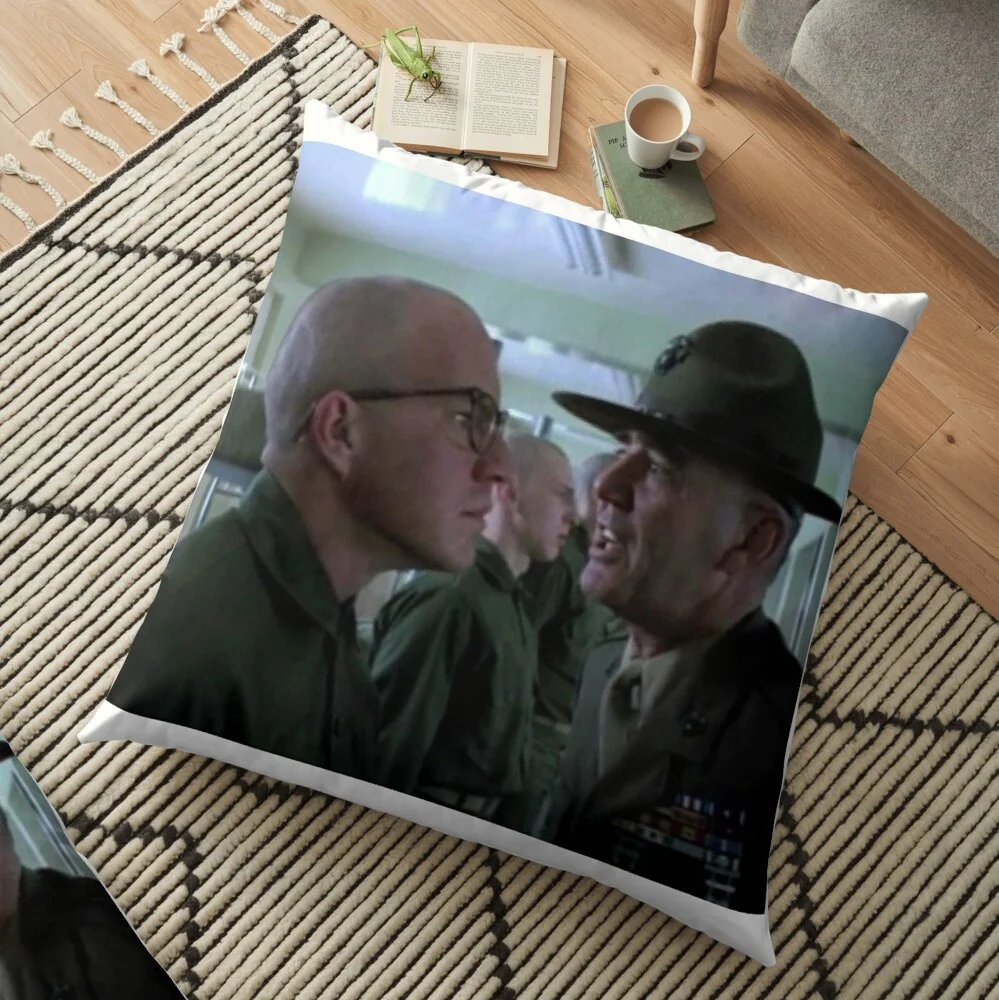 Full Metal Jacket Print Pillow Cover Sofa Cushion Cover Living Room Bedroom Decor Polyester Pillow Case