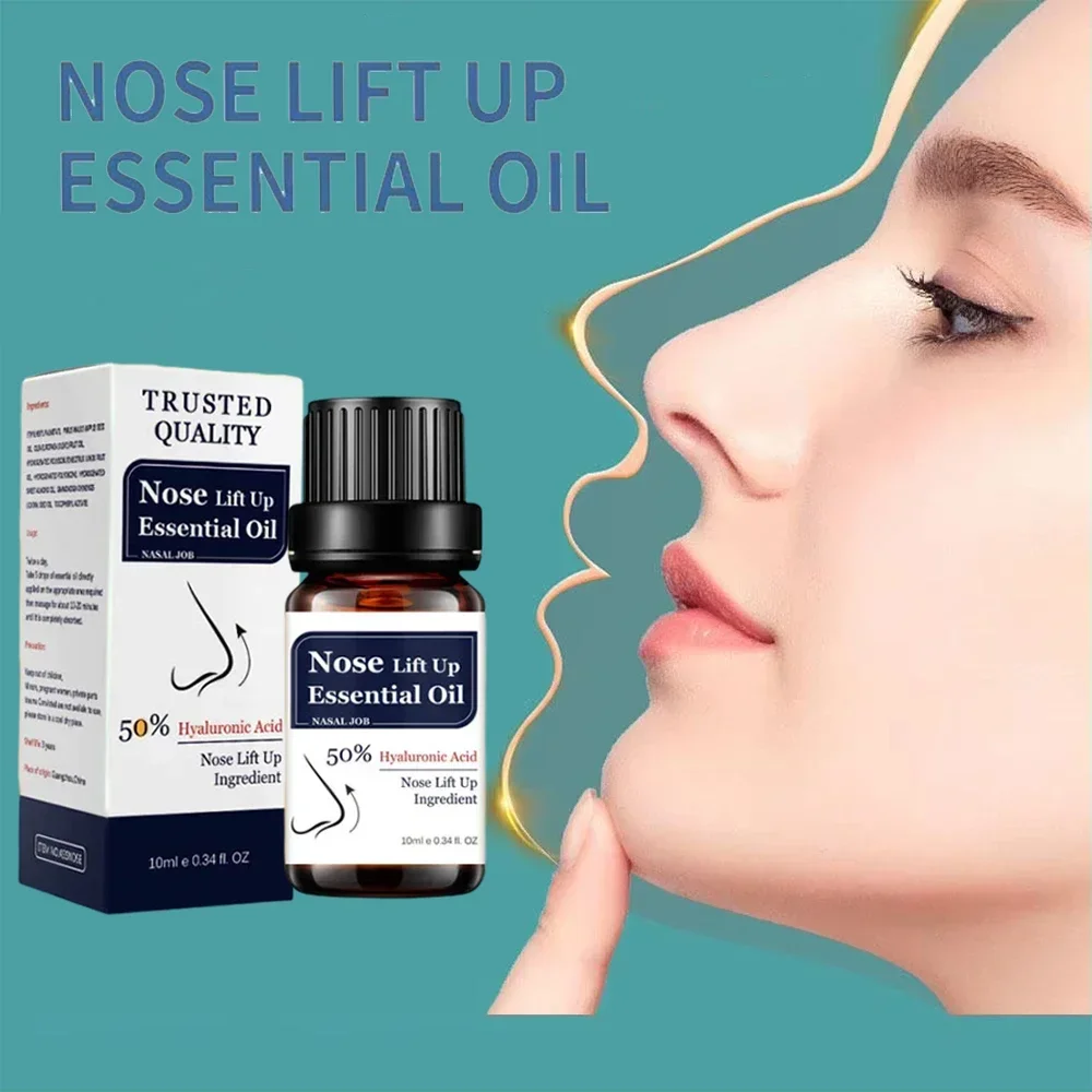 Nose Lift Up Heighten Rhinoplasty Oil  Heighten Rhinoplasty Nasal Bone Remodeling Pure Natural Care Thin Smaller Nose