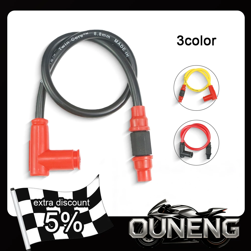 

8.8mm Universal Motorcycle Lgnition Coil For KTM Kawasaki Suzuki Honda Yamaha Dirt Bike Go Kart ATV Scooter Moped