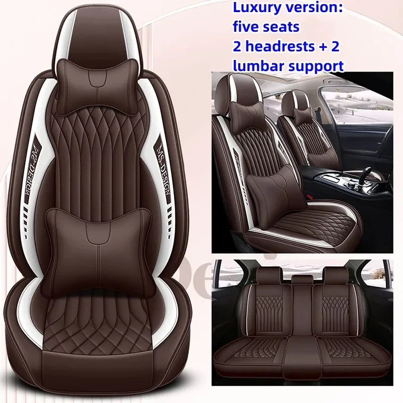 NEW Luxury Full Coverage Car Seat Covers for Lexus GS GS300 GX GX460 GX470 LX570 LX470 of 2023 to 2015 Auto Accessories