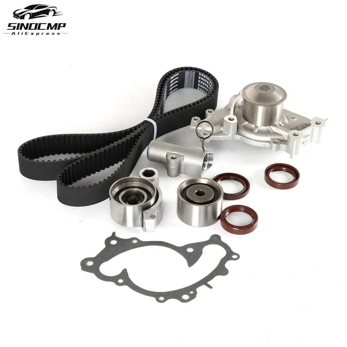 

1MZFE 3MZFE Engine Timing Belt Kit w/Water Pump For Toyota Carmy Highlander Sienna Solara Lexus ES300 RX330 RX400H 3.0L V6 DOHC