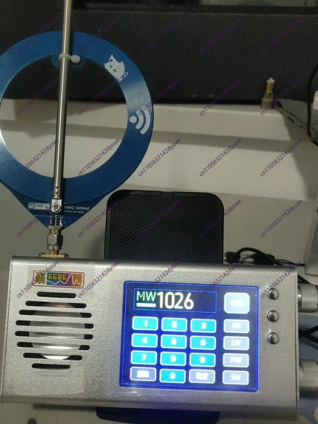 TEF6686 TEF6687 full band radio Long wave, medium wave, short wave, FM 3.2 inch screen with touch