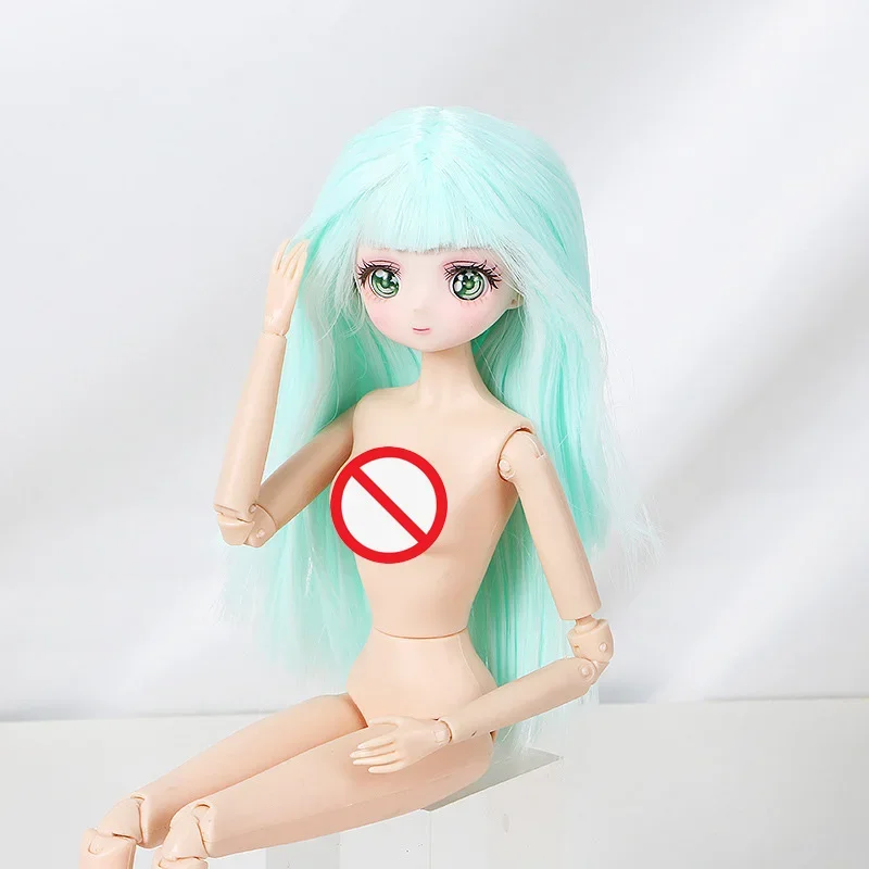 

30cm Height Anime Doll 1/6 Bjd Girl Dress Up Toys Female Doll Toys for Children