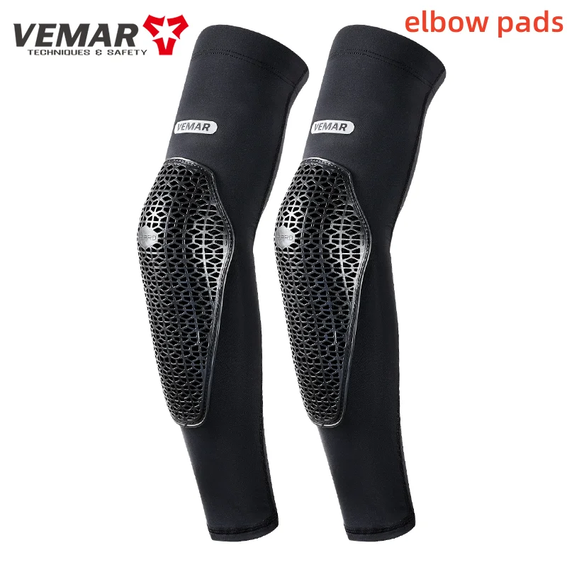 VEMAR Men Women Summer Updated Ice Sleeve Knee Elbow Pads Motorcycle Bike Motocross Cycling Riding Elbow Protector Knee Brace