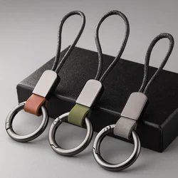 LLavero de coche para hombre y mujer, soporte de llaveros de lujo, duradero, nunca daña las llaves del coche, regalo del Día del Padre