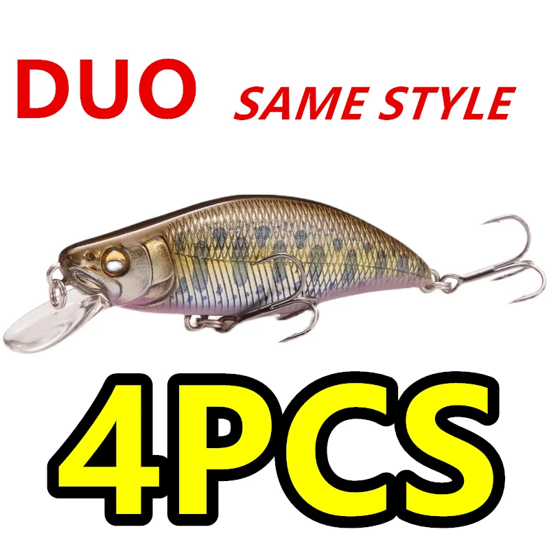 

LURETV Япония, 4 шт., ультратонкий корпус приманки Mino с острым потоком рта, длинный ход, 5 см, 4,2 г 9015