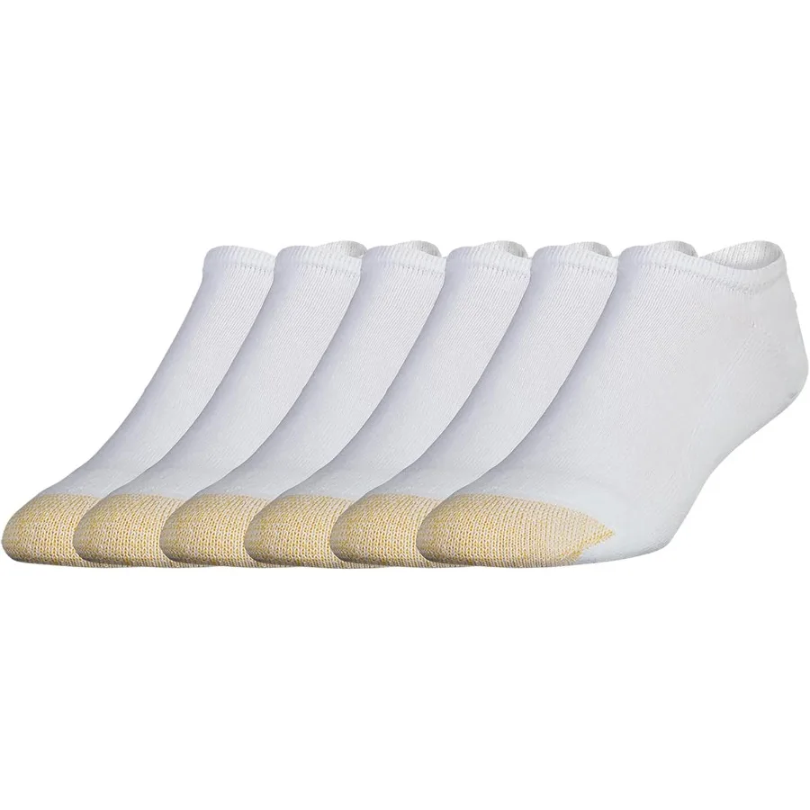 

GOLDTOE Men's 656P Cotton Ankle Athletic Socks Multipairs for Sports and Daily Wear MoistureWicking Performance Breathable Fabr