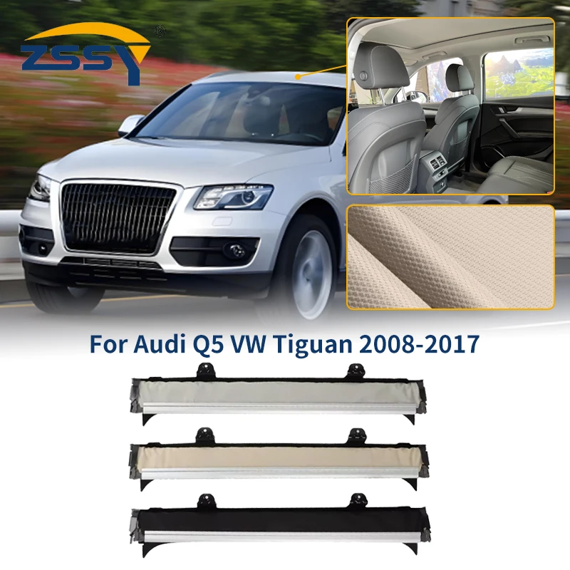 Car Sunroof Curtain Cover For Audi Q5 VW Tiguan 2008-2017 1K9877307 1K9877307A 1K9877307B 1K9877307C Skylight Roller Blind Cover