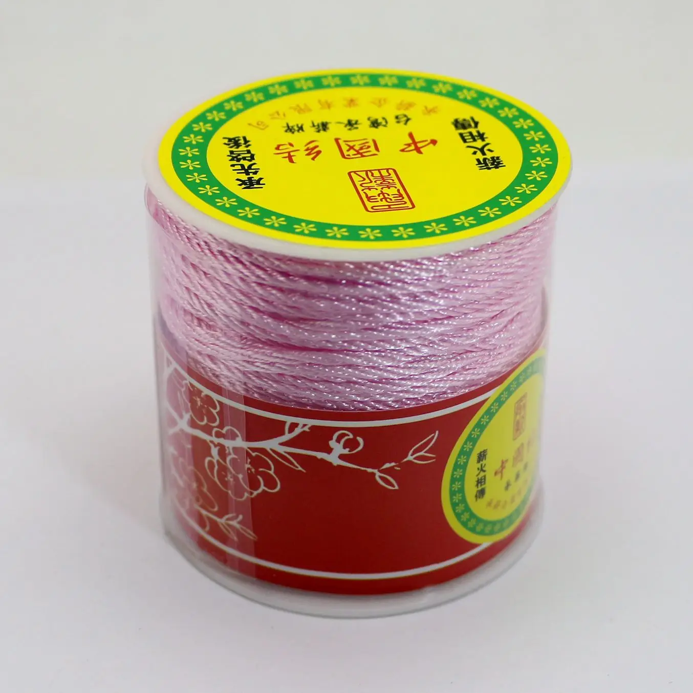 50 Meter Nylon String Chinese Satin Synthetic Silk Braided Cord Love Binding Rope 1.5mm