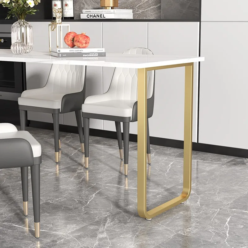 Customized suspended unilateral table rack, bar foot upside down support foot, desk leg shelf bracket, dining table foot bracket