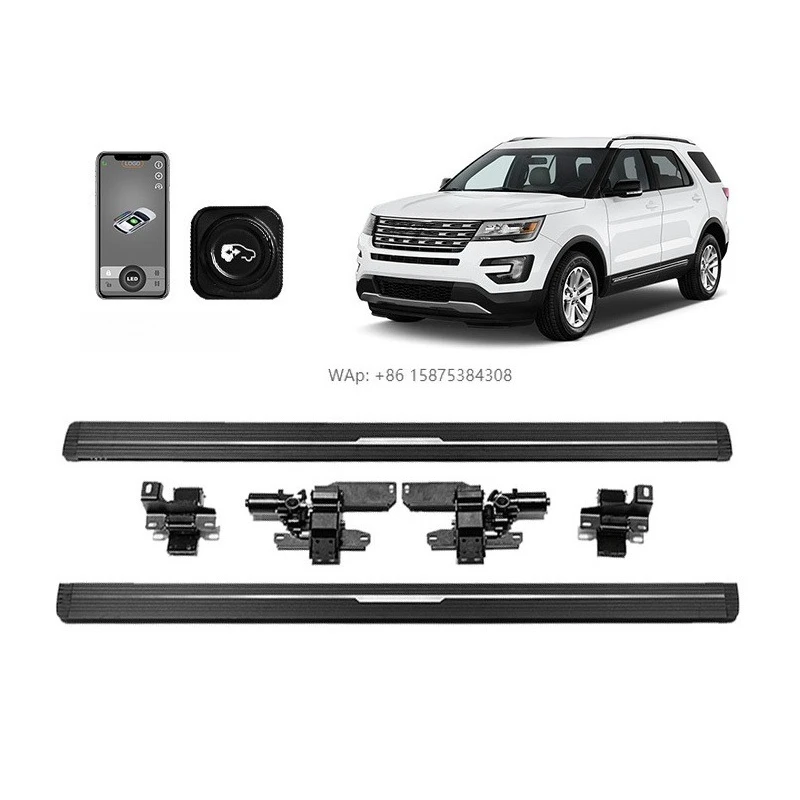 

No Hole Punching Car Rear Bumper Accessories Side Step Rear Step Car Pedal for Ford Explorer 2015-2021