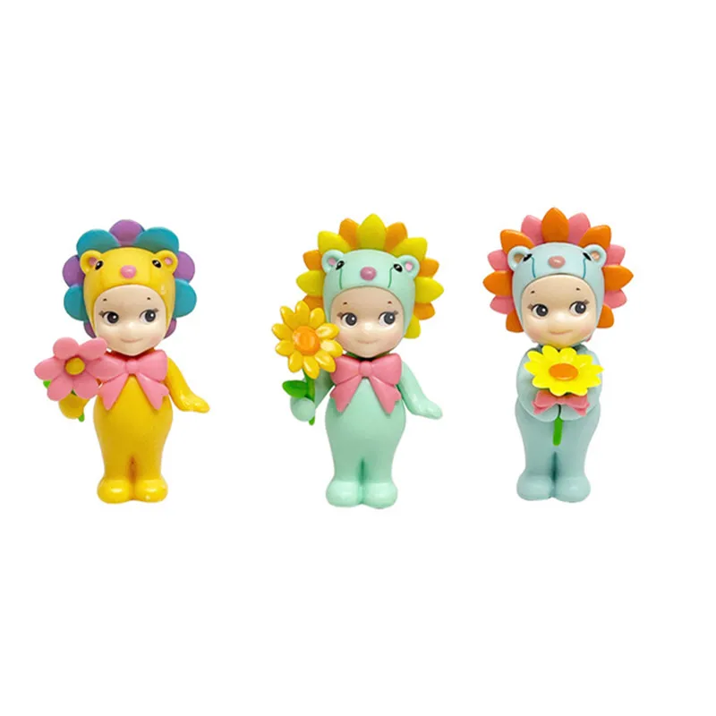 Sunshine Angel Party Angel للأطفال هدية عيد الميلاد وأعياد الميلاد سلسلة هدايا الزهور دمية عصرية لتزيين السيارة صندوق أعمى لطيف #4