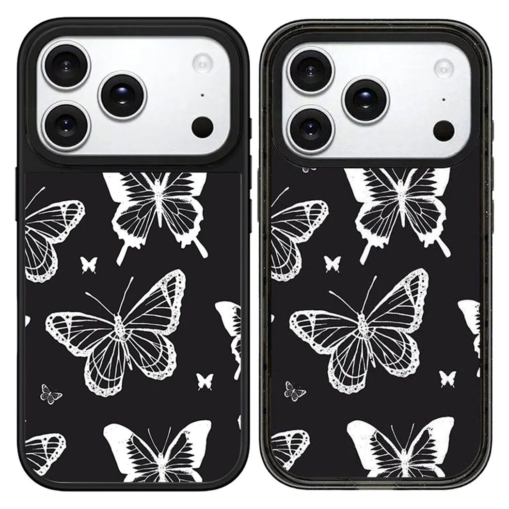 6032737 Acrylic / Mirror Magnetic Case: Compatible with IPhone 17 16 15 14 13 12 Pro Max 17 Air