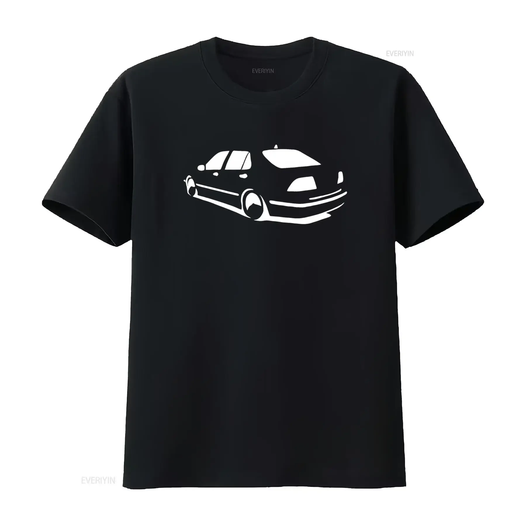 T Saab 9 3 Car European Euro Foreign Print Shirt Sizes S 3XL vintage Washed fashion Top For Everyday Wear Versatile streetwear