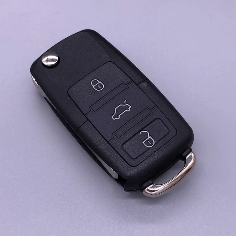 Llaves de coche en blanco de 3 botones para escarabajo/Caddy/Eos/Golf/Jetta/Polo/Scirocco/Tiguan/Touran/UP para VW carcasa de llave de coche con tapa remota
