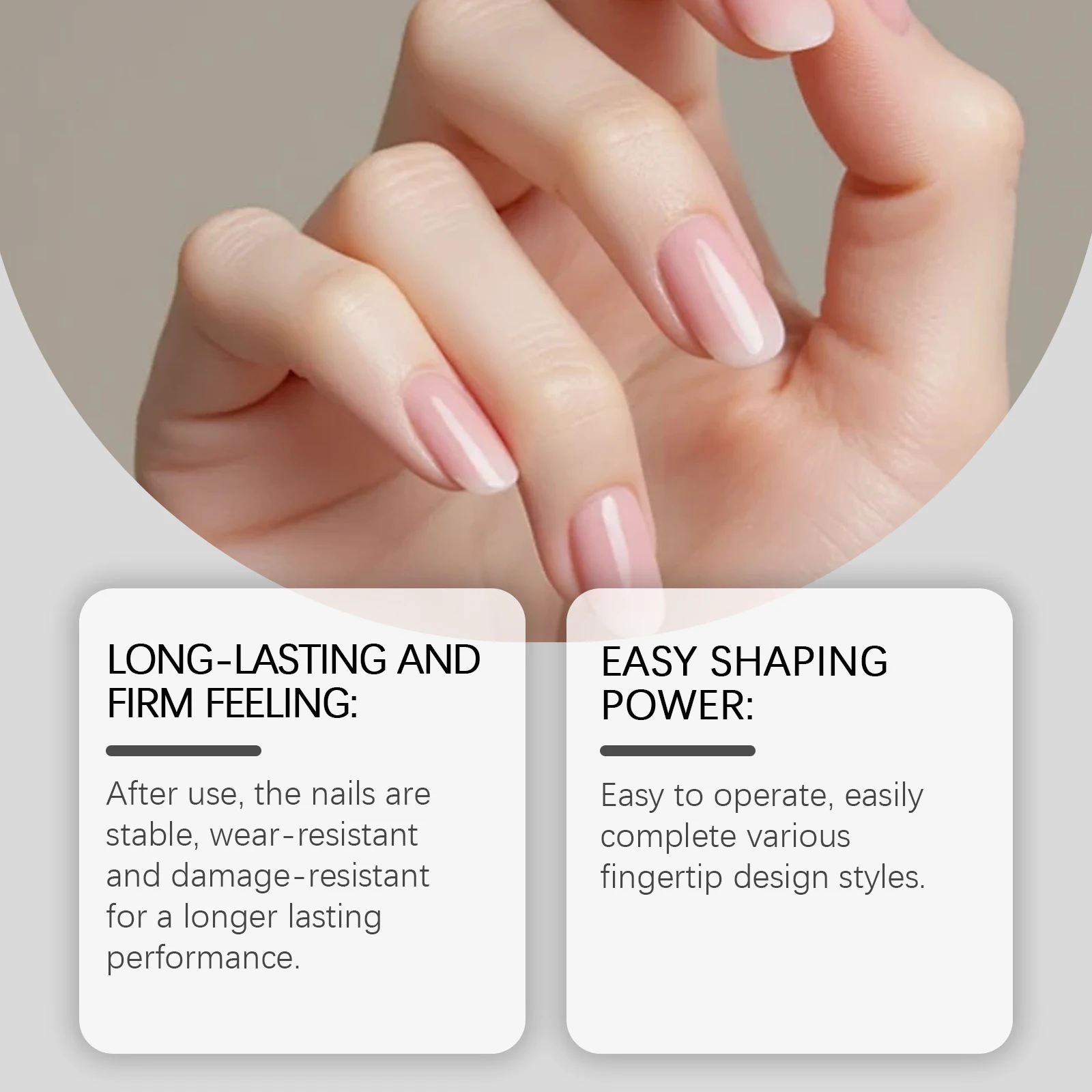 Eelhoe Nail Solid Adhesive Natural Quick Drying Wear Adhesive Soft Stable Easy To Use Convenient Nail Adhesive Repair Cracks