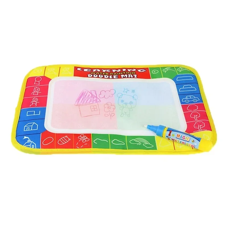 New Kids Educational Toys Water Drawing Painting Writing Mat Board Magic Pen Doodle Gift Children's Toys 2 X 19cm Drawing