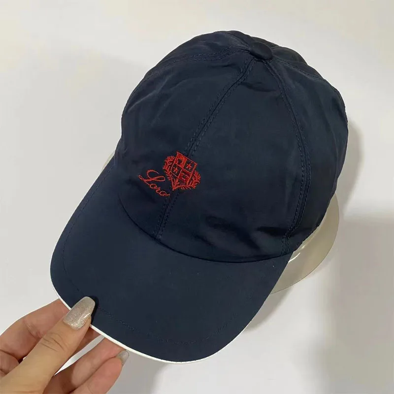 Loro Pi**a Fashion casual duck tongue hat men and women cap spring and summer thin section of the new breathable and comfortable