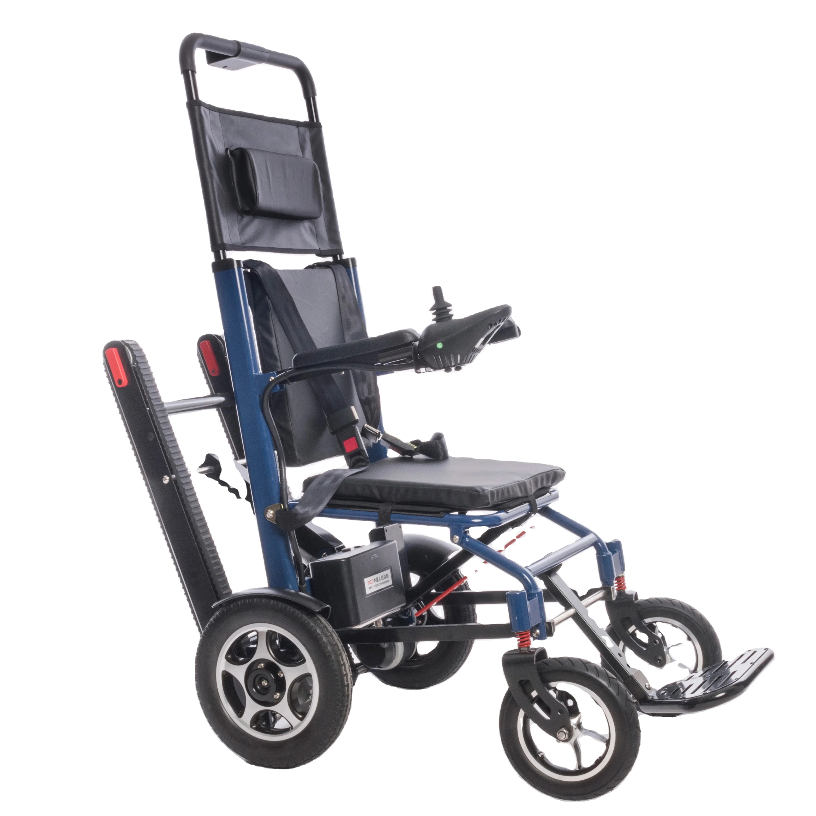 High Quality Cheap for Sale Safety High Folding Four-wheel Electric Stair Lifting Wheelchairs for Disabled and Elderly People