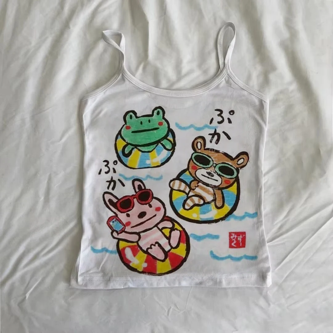 

Women's Cropped Cute Tops Sexys Emo Woman Clothing 90s Clothes Vintage Crop Top Sexys Grunge Clothes Y2k Shoujo Girl Style 2000s