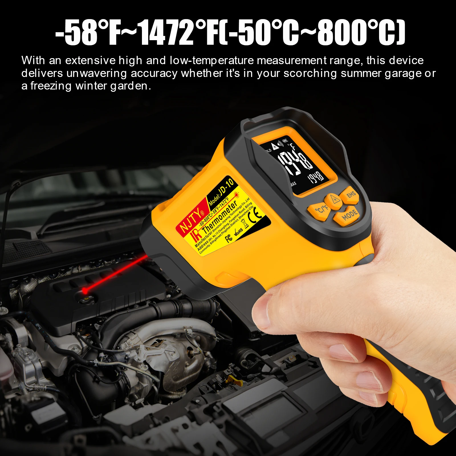 Thumbnail 2 - #50 Trending Infrared Thermometers Right Now