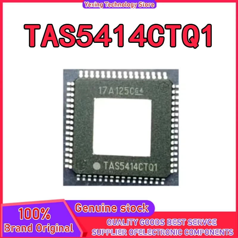 

Новые оригинальные интегральные схемы TAS5414CTQ1 TAS5414CTPHDRQ1 TAS5414CT TAS5414 HTQFP64