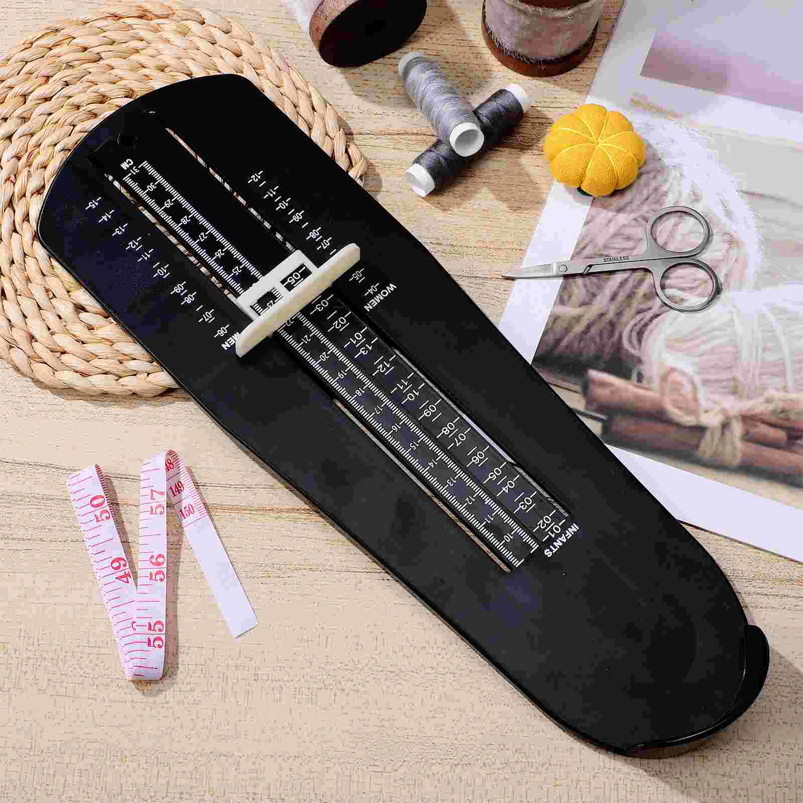 Foot Measuring Device Measure Size Filler Measurement Holder Buying Shoes Measurer for Adult Ruler Toddler