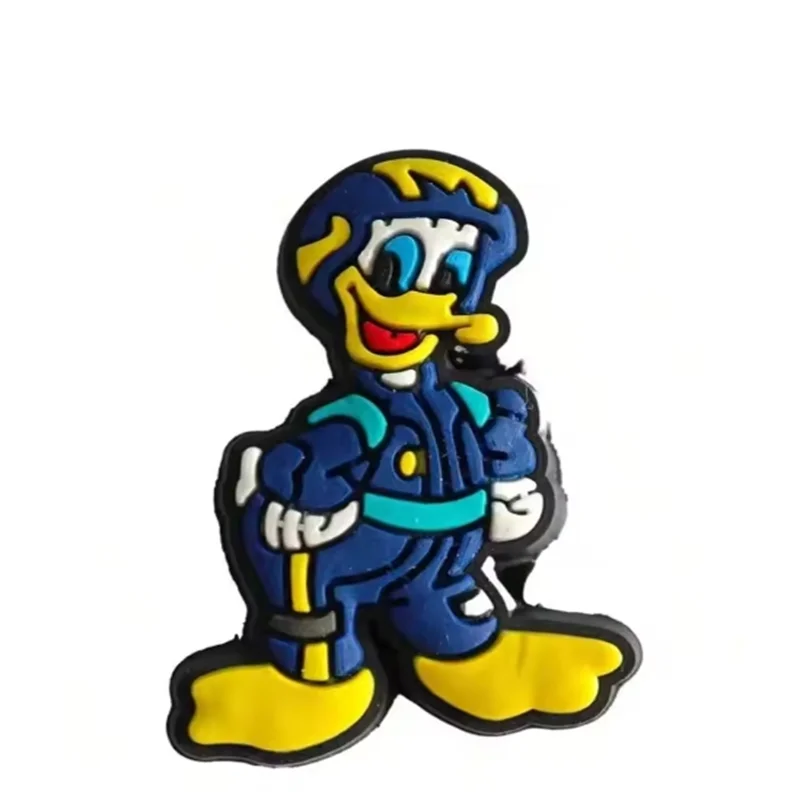 MINISO Random  Hot Toys Marvel Series Shoe Charms For Croc Sandals, PVC Shoe Decorations Accessories Christmas Gift