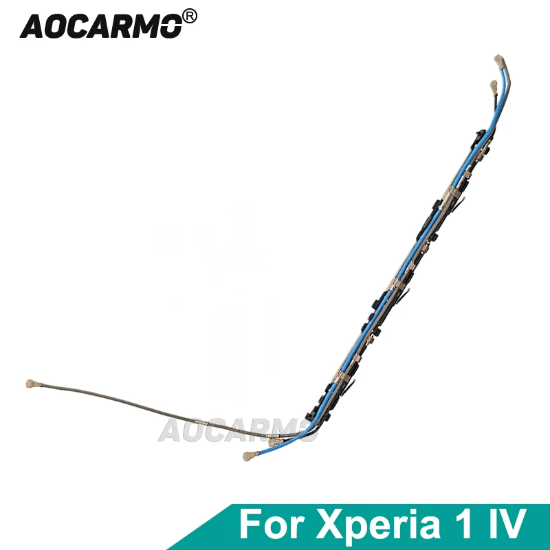 

Aocarmo для Sony Xperia 1 IV X1iv XQ-CT72 CT62, гибкий сигнальный кабель, коаксиальная радиочастотная антенна с держателем, полный комплект