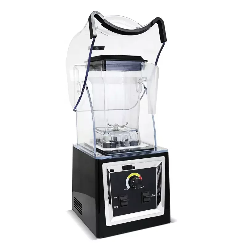 

2L Heavy Duty Soundproof Cover Electric Blender Juicer Blender for Home or Commercial Use