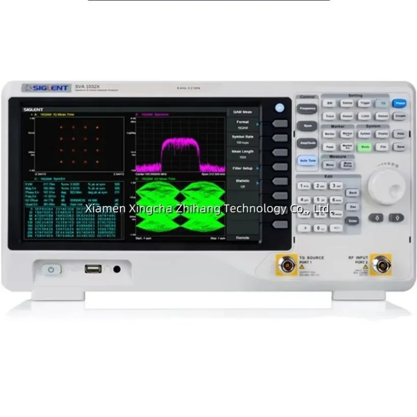 1PC SIGLENT SVA1032X Digital Vector Network Analyzer & Precision Spectrum Analyzer 9kHz-3.2GHz Touch-screen Display #xing