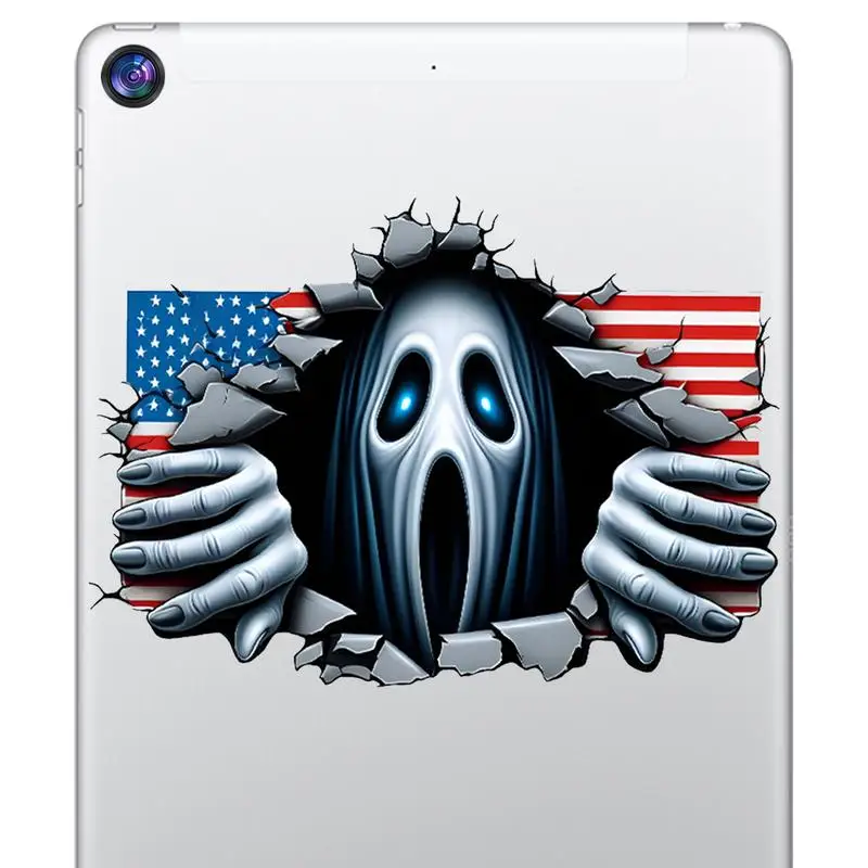 

Ужасные автомобильные 3D наклейки на Хэллоуин готические наклейки безворсовые забавные автомобильные наклейки автомобильное украшение для мотоциклов внедорожников шкафчиков