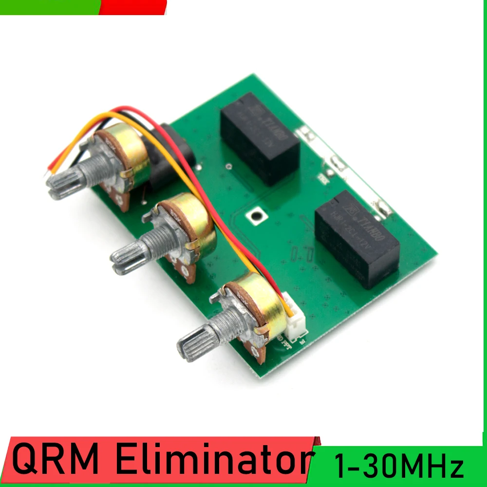 Eliminador Qrm para Antena de Radioamadorismo Placa Acabada Bandas hf Controle Ptt 130 Mhz 1-30 Mhz
