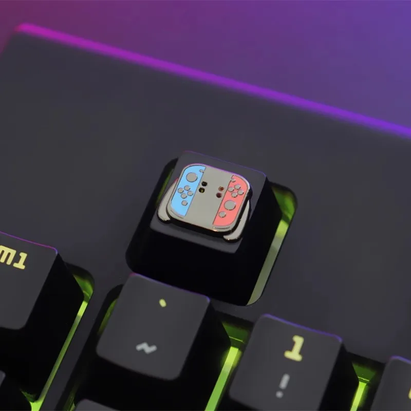

1pc Zinc Aluminium Alloy Key Cap Mechanical Keyboard keycap for LOL DOTA 2 OW R4 Height Stereoscopic relief