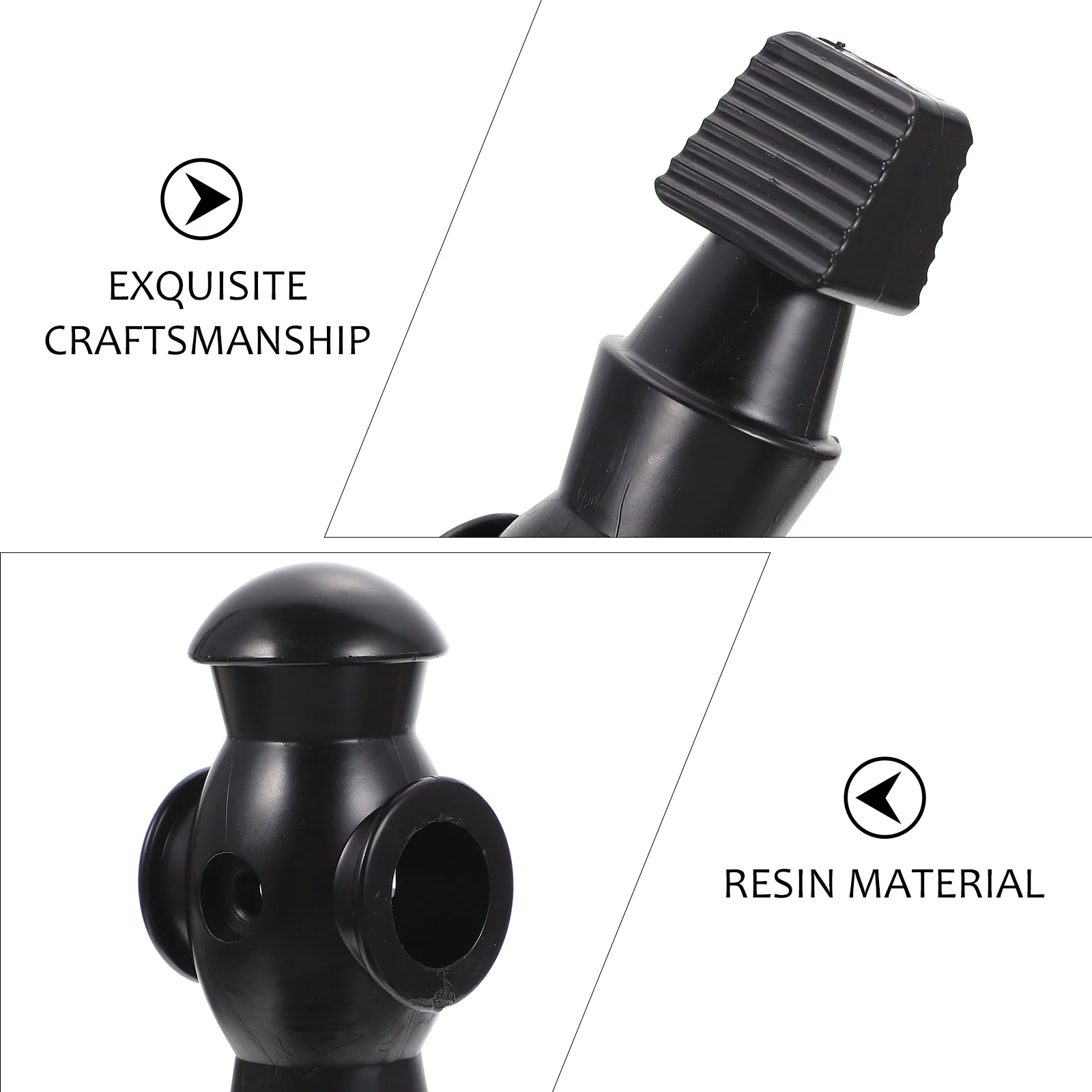 4Pcs Soccer Game Players Premium Resin Bright Colors Replacement Table Football Accessories Foosball Parts Foosball Player