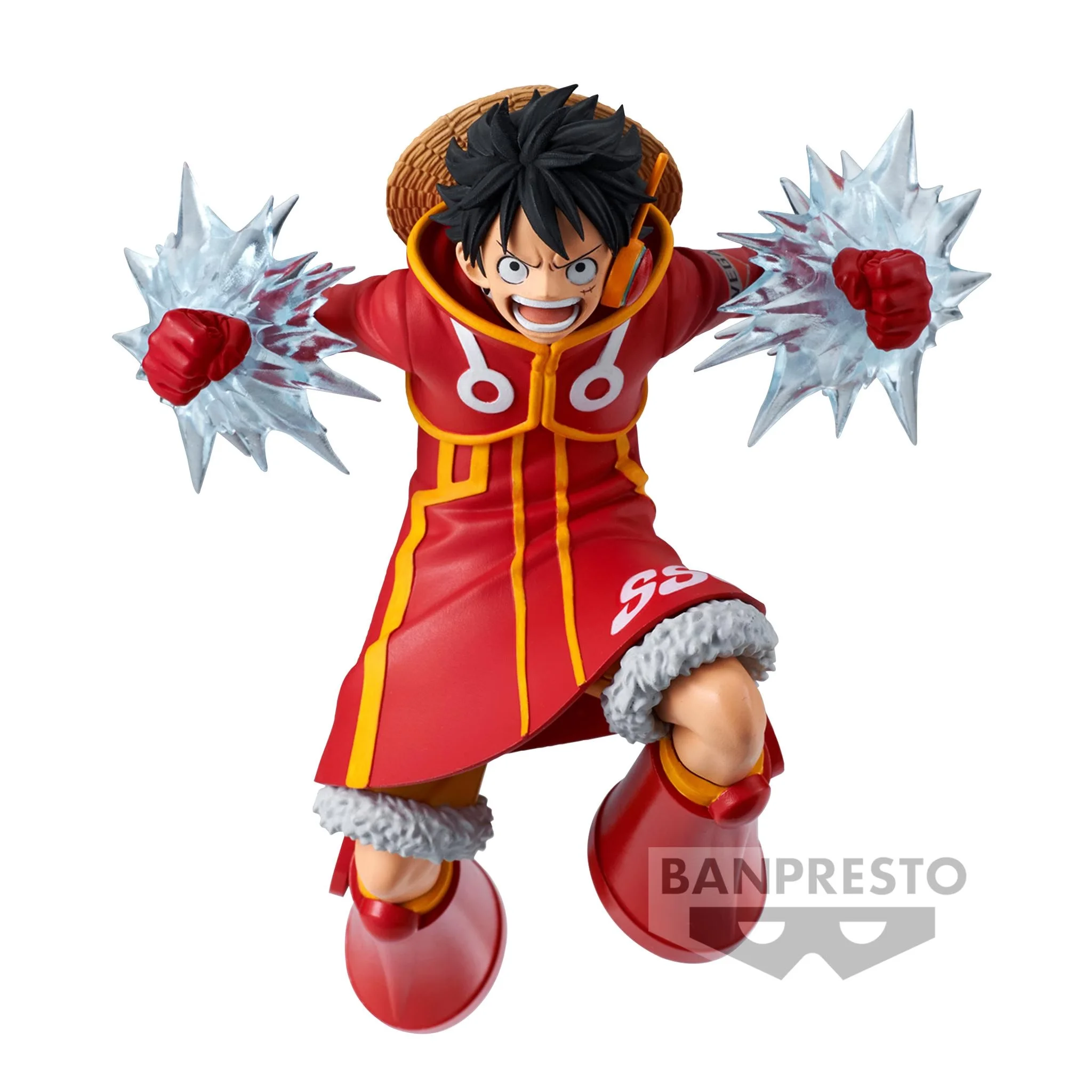 Original BANPRESTO BRC One Piece Monkey D Luffy Turtle Island Anime Figure Toys PVC Model Collection Birthday Gift