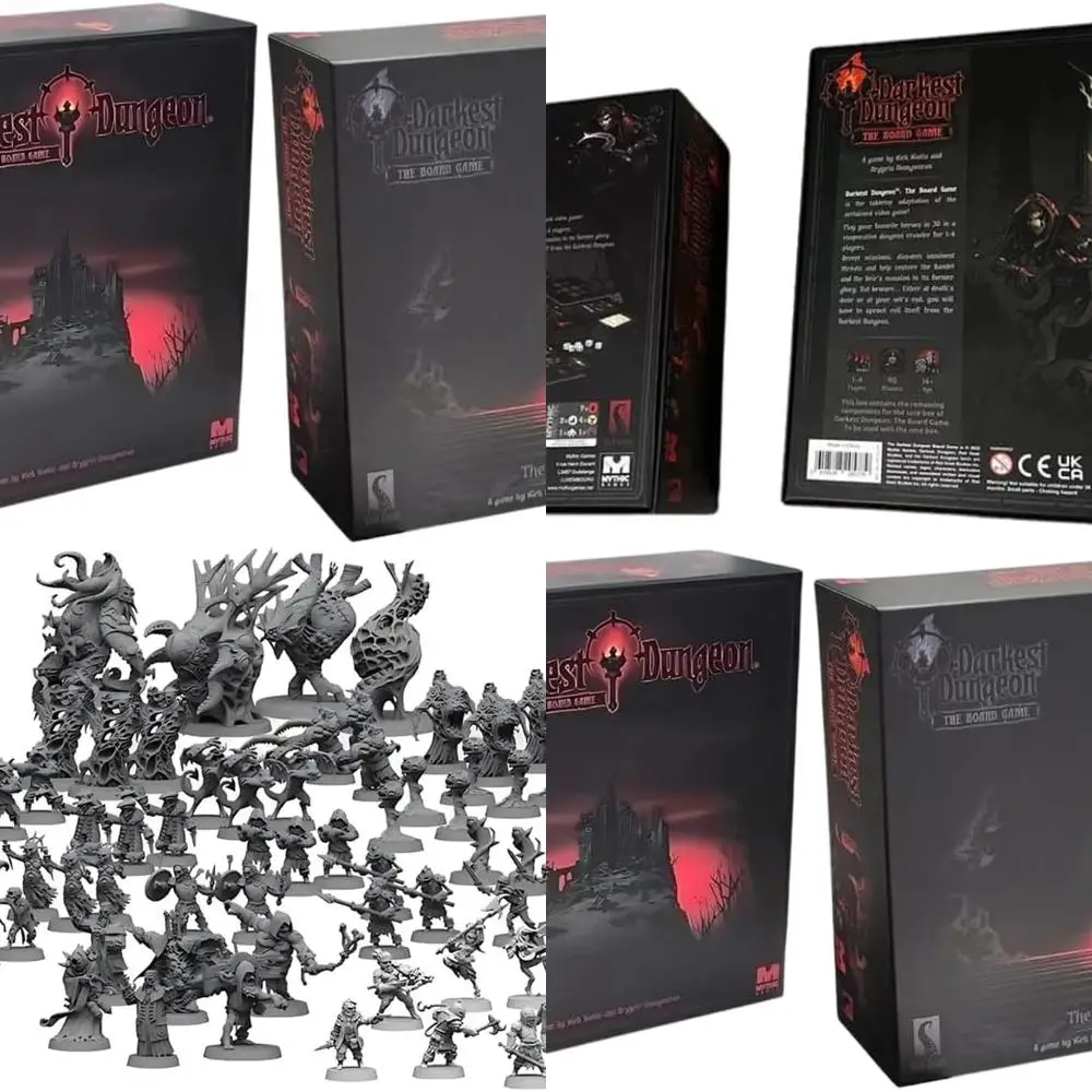 لعبة Darkest Dungeon Board من الألعاب الأسطورية: 1-4 لاعبين، وقت اللعب 90-120 دقيقة، مثالية للمراهقين والكبار 14+