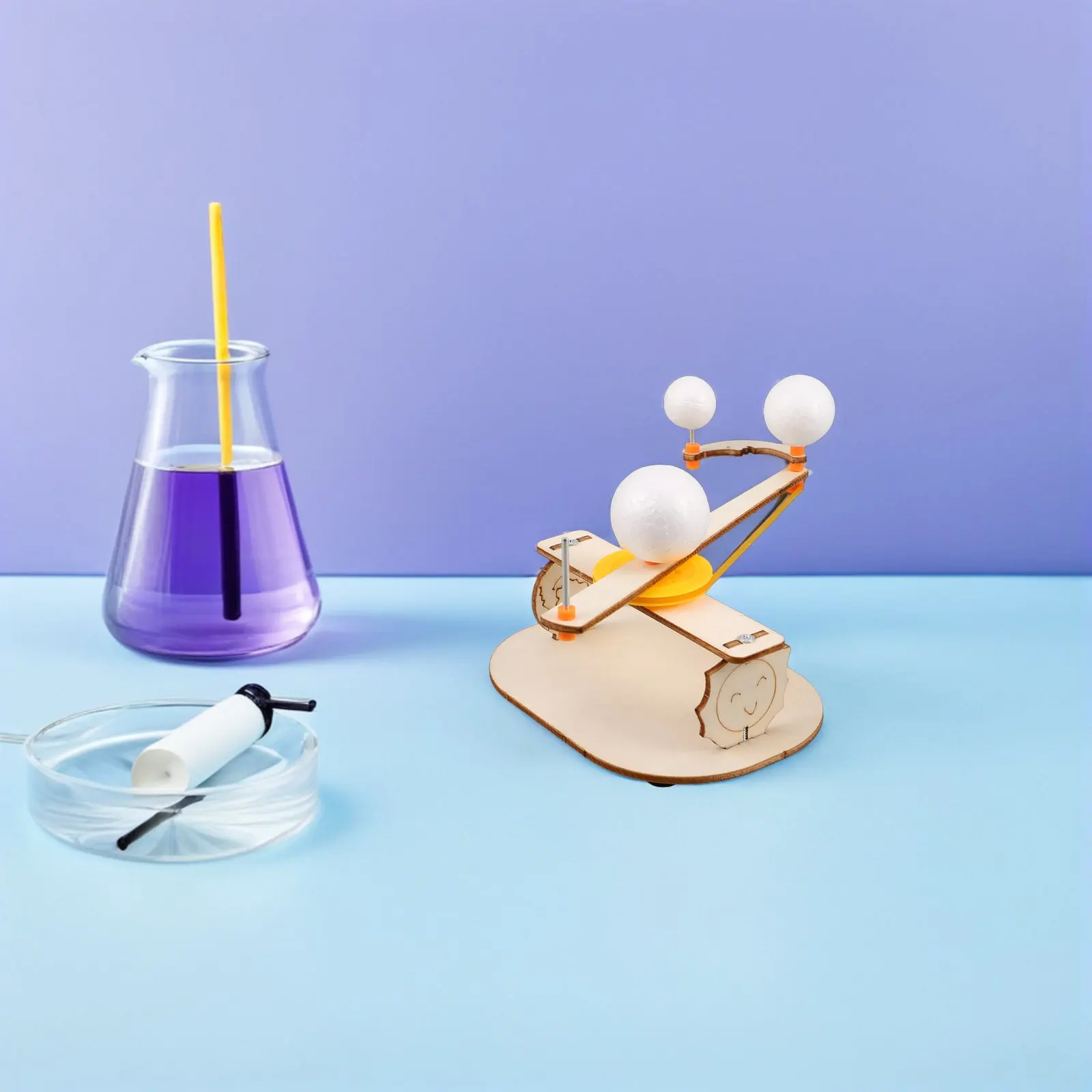 

3Set Celestial Mechanics Simulation Kit System Learning Tool for Elementary Science Labs Stem Education