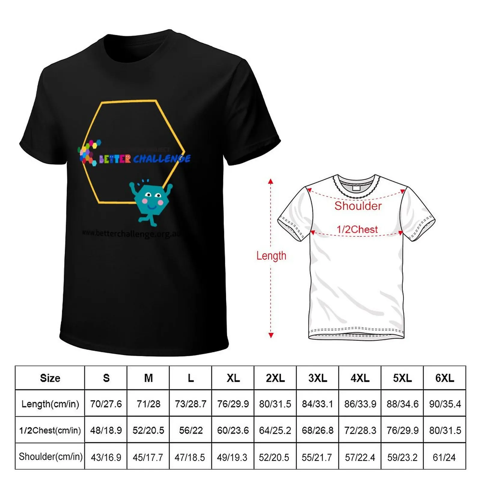 The Better Challenge T-Shirt Soft Cotton Print T-Shirt
