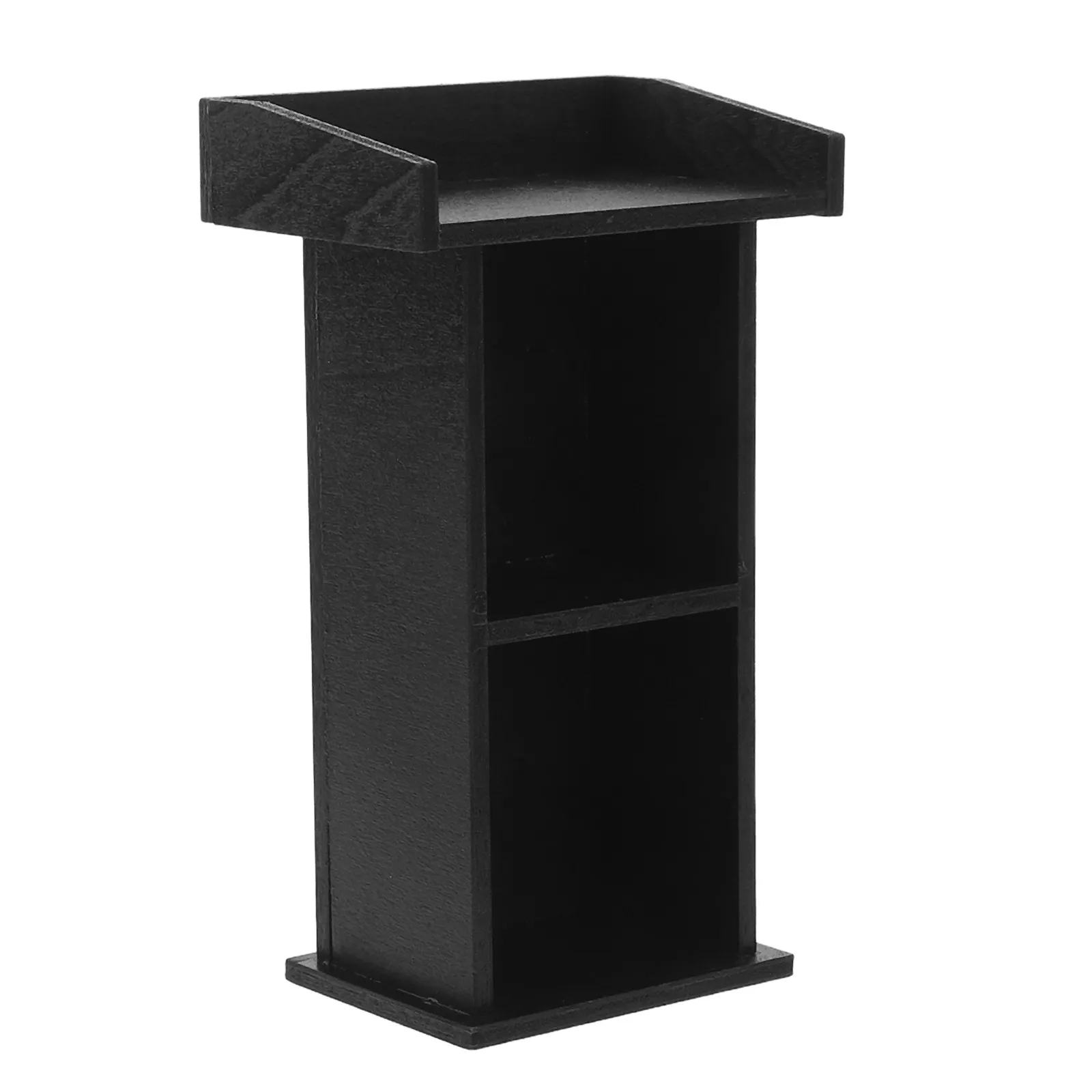 

Деревянная подставка для кукольного домика в масштабе 1:12, прочная, с ручной полировкой, миниатюрная мебель, улучшающая декор, реалистичные сцены