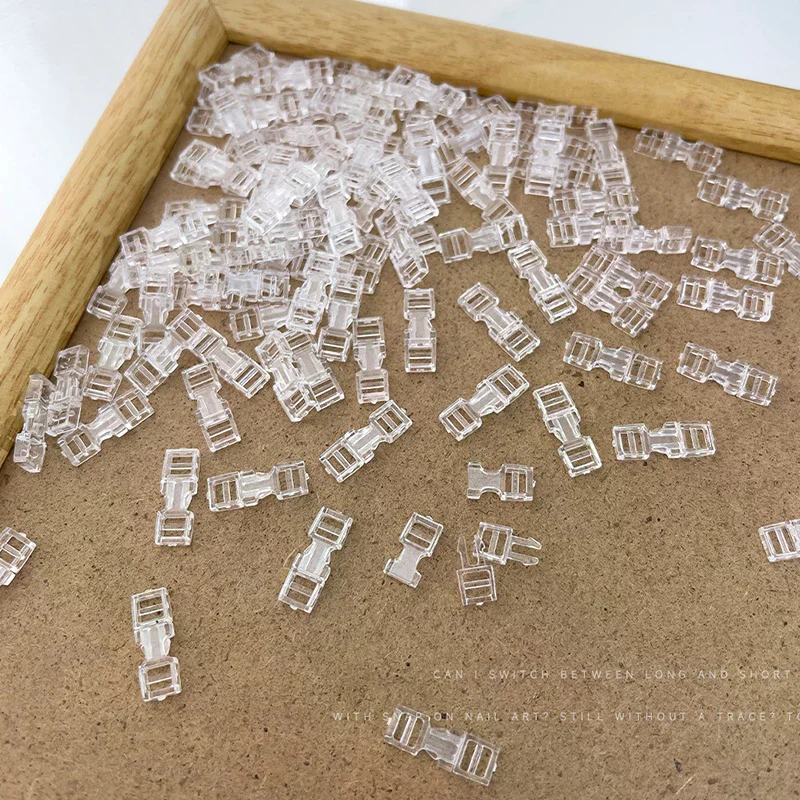 10 قطعة أداة فنية للأظافر بدون أثر مشبك صغير للأظافر مشبك غير مرئي لتقوم بها بنفسك ملحقات الأظافر
