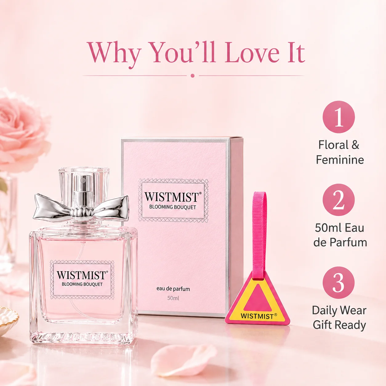 WISTMIST Blooming Bouquet Kadı - Perfume Fragrance Gift Set incelemesi ve fiyatı