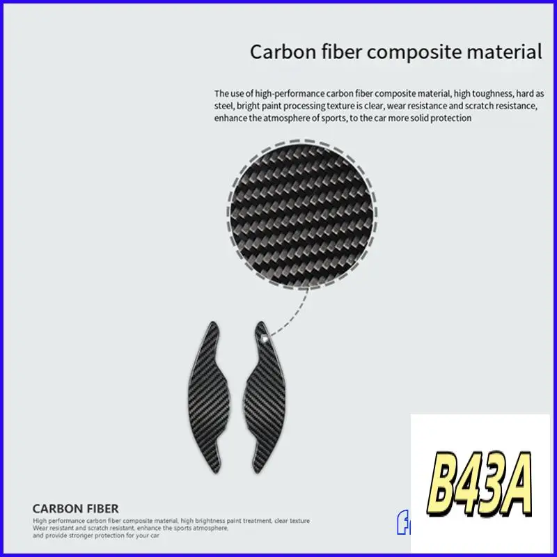 

Sp-Car Steering Wheel Shifter Paddle Extension Sticker Carbon Fiber Car Accessories For Infiniti Q50 Qx50 Qx55 Qx60 Q60 S Coupe