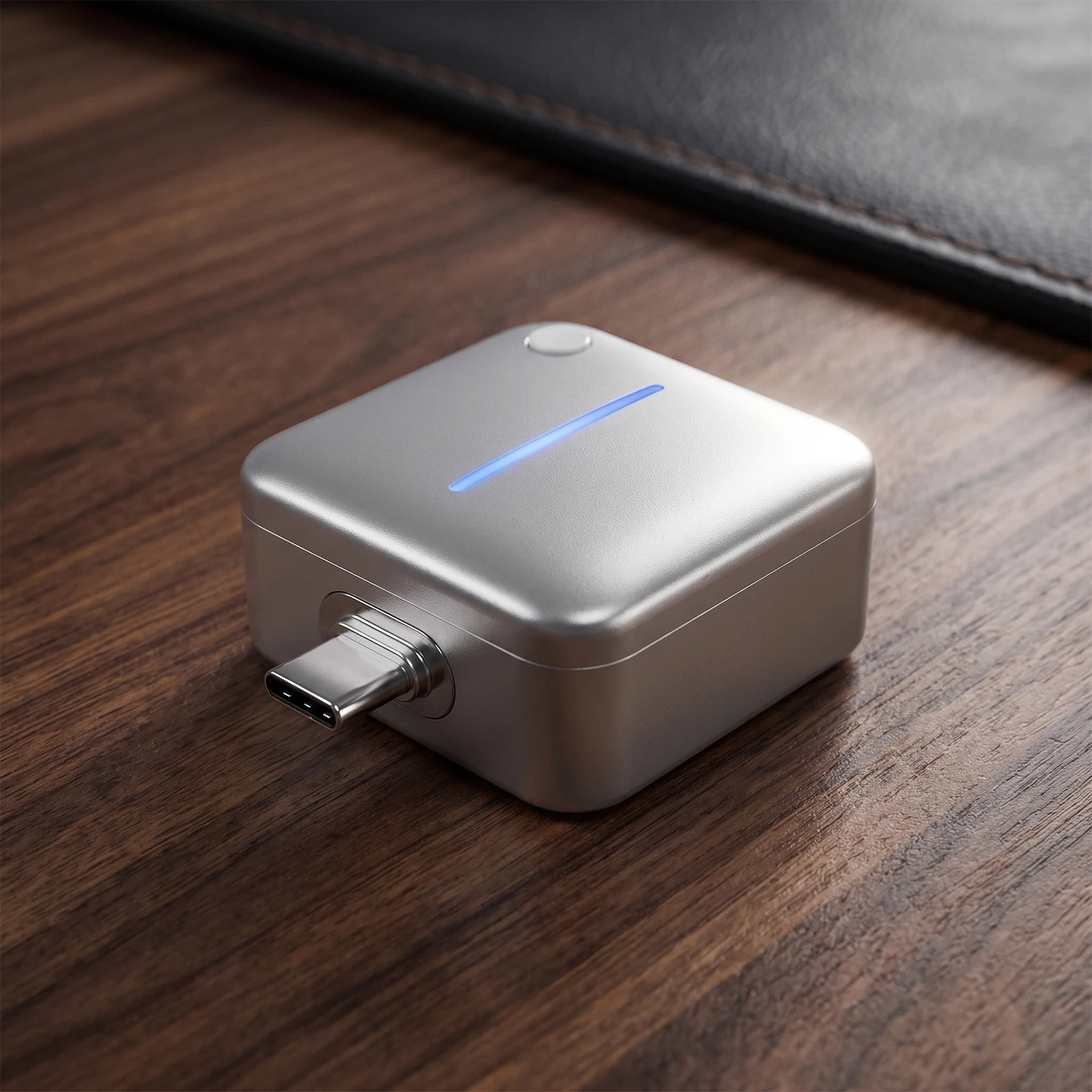 Auto Eject 140W Type-C Fast Charging Adapter Physical Disconnect Smart Battery Overcharge Protection