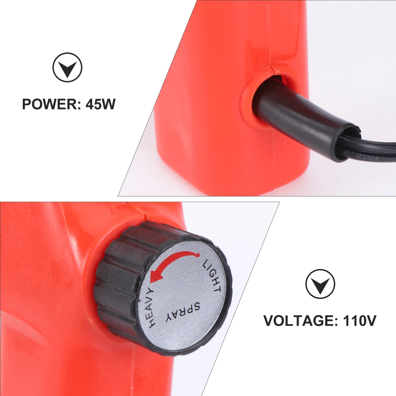 110 V Sprayer Gun Spraying Tool Sprayers for Walls Orange Atomizer